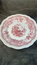 Spode Archive Collection Dinner Plate Cranberry 11”