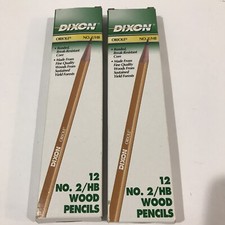 23 Vintage Dixon Oriole Lead Wood Pencils 287-2 Made in USA Yellow