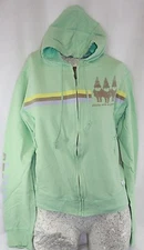 Womens David & Goliath Chillin With My Gnomies Mint Zip Up Hoodie Sweatshirt
