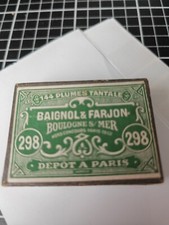 boîte de plumes scellée Baignol et farjon "Plume TANTALE" N° 298