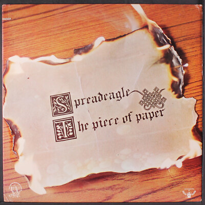 SPREADEAGLE: the piece of paper CHARISMA 12'' LP 33 RPM