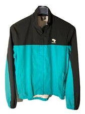 Bellwether Men M Gore-Tex Waterproof Full Zip Cycling Jacket-Green/Black-US Made