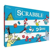 Scrabble: Dr. Seuss Edition Board Game