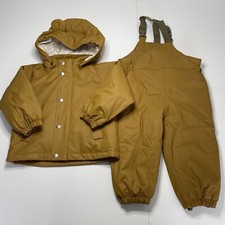 Liewood Rainwear Set Toddler 2Y Caramel Dan Jacket Trouser w/padding Waterproof