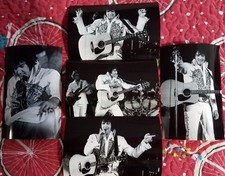 Elvis Presley 8 Photo B/W Set from Norman OK, March 26, 1977 w/ FREE CD! NEW!!!