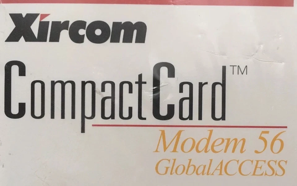 Xircom CFM56G CompactCard Global Access Modem for Pocket PC New Factory Sealed - Image 2 of 4