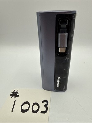 Baseus EnerGeek GR11 20,000mAh 145w Power Bank w/ Retractable Cable New & Sealed