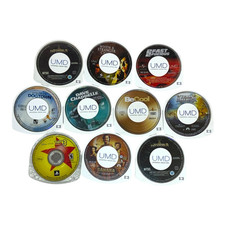 10 UMD PSP PlayStation Portable Movie Lot, 2 Fast 2 Furious More, Discs Only
