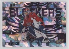 2022-23 Upper Deck Allure Blockers Purple 5/10 Vitek Vanecek #BL-23 1os2