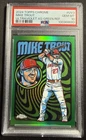 2024 Topps Chrome Ultraviolet All-Stars Green Refractor #UV-3 Mike Trout PSA 10