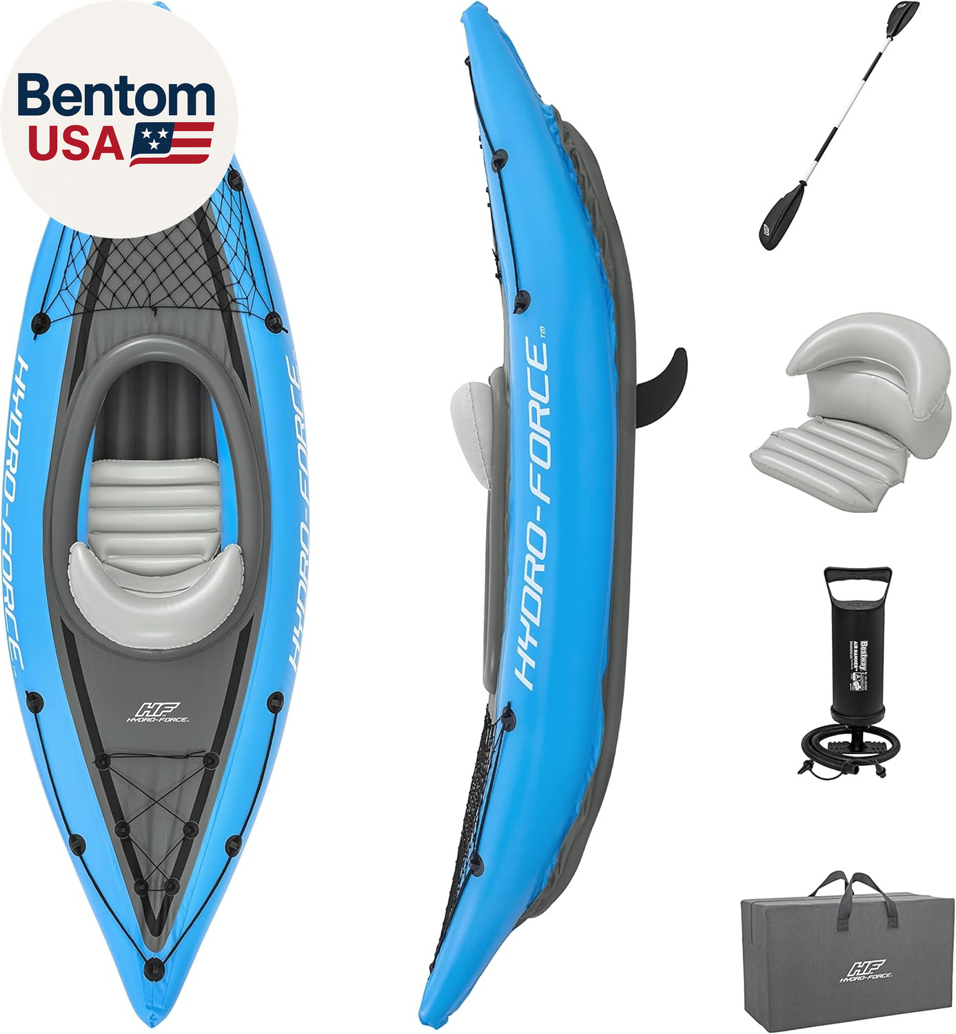 Set | Includes Seat, Paddle, Hand Pump, Storage Car