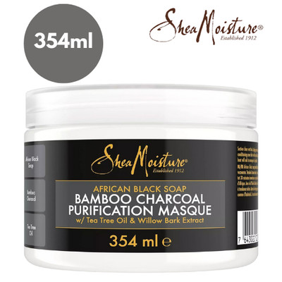 Shea Moisture African Black Soap Bambuskohle Reinigungsmaske - 1-2 Packungen