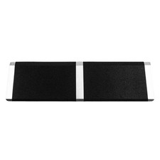 10" x 32" Aluminum Threshold Ramp Portable Wheelchair Non-Skid 600Lbs Capacity
