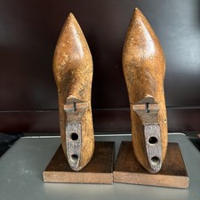 Set Vintage Wooden Women  s Shoe lasts High Heel Cobbler size 8AA