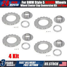 For Bmw Style 5 Rc090 Cnc Aluminum Wheel Center Cap Conversion Kit 4 -14 Hex For Bmw Style 5 Rc090 Cnc Aluminum Wheel Center Cap Conversion Kit 4 -14 Hex