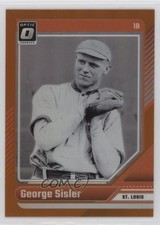 2024 Panini Donruss Optic Orange Prizm 110/199 George Sisler #22 HOF hg6