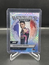 2024 Topps Finest Formula 1 F1 Esteban Ocon Worlds Finest  X-Fractor  #WF-9