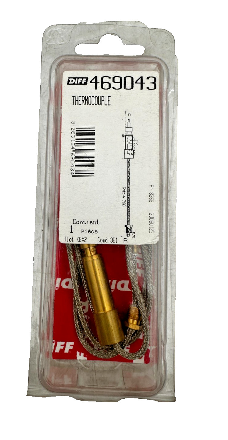 Thermocouple 97027 DIFF à coupure rapide pour sécurité de veilleuse
