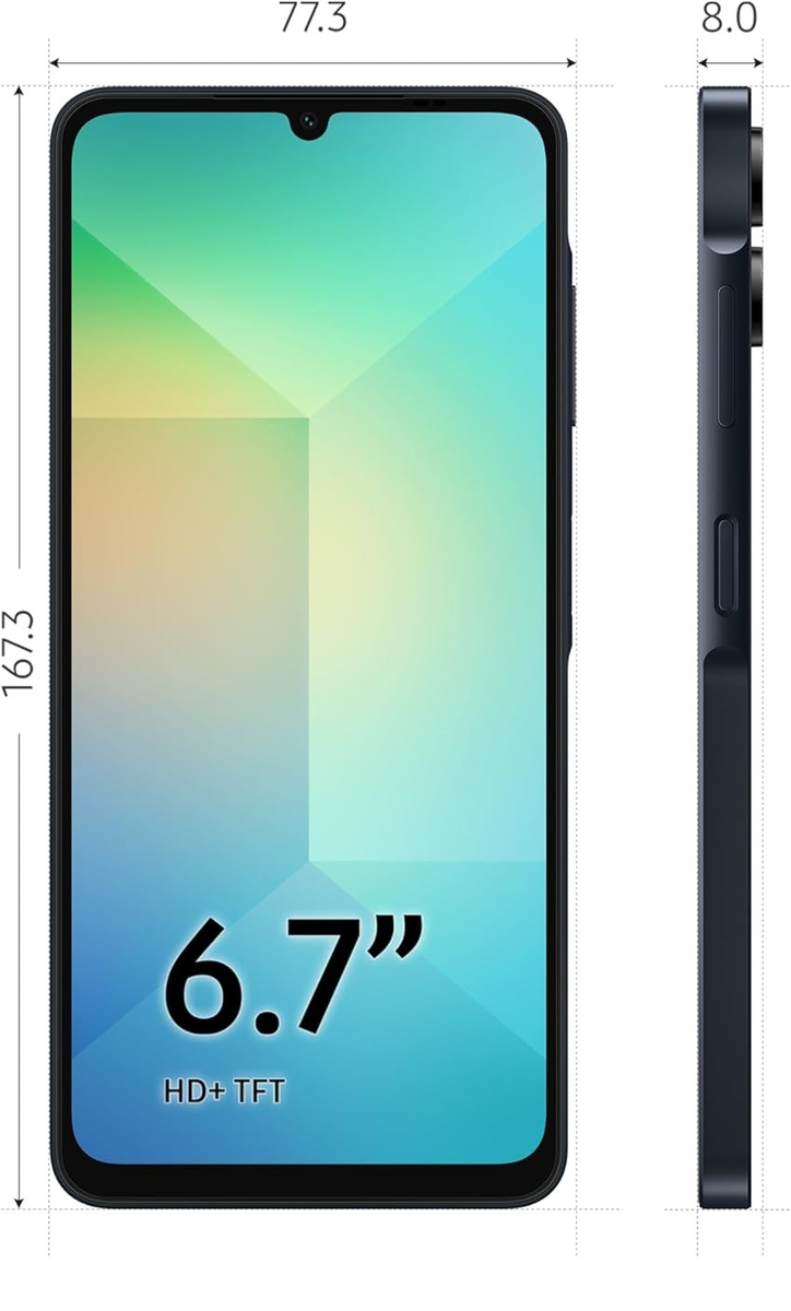 New Samsung Galaxy A06 Smartphone - Unlocked Dual Sim 64GB 4G All