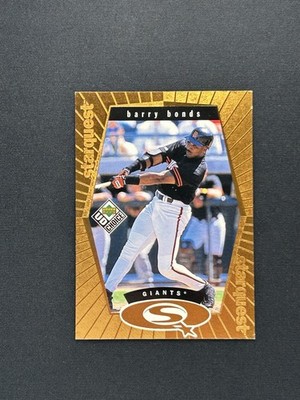 1999 Upper Deck Choice Barry Bonds GOLD StarQuest #SQ7 SSSP #071/100 GIANTS!!