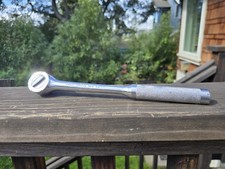 Vintage MAC Tools V8RI (Industrial) 10", 1/2" Drive Round Head Ratchet USA 32