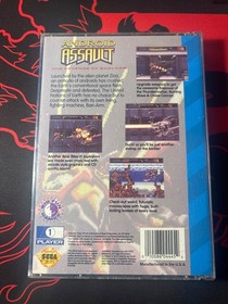 Android Assault: The Revenge of Bari-Arm Sega CD 1994 Complete 