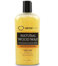 Cutting Board Wax and Conditioner with Food Grade Beeswax - Treat Wood...