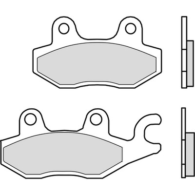 4605-Pastillas de freno BREMBO compatible con YAMAHA YXR 700