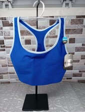 Champion The Absolute Shape Sports Bra Size Small SmoothTec B0822 Blue NWT