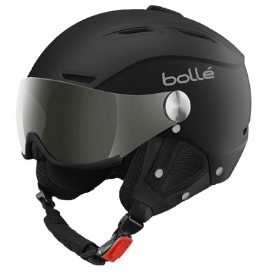 Skihelm BOLLE Backline Visor 56-58 cm schwarz B-WARE