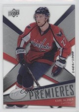 2008-09 Upper Deck Ice Ice Premieres Level 4 1464/1999 Karl Alzner #114 0f8