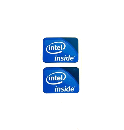 2 x Intel Inside Sticker Label Decal Badge 21mm x 15mm | eBay