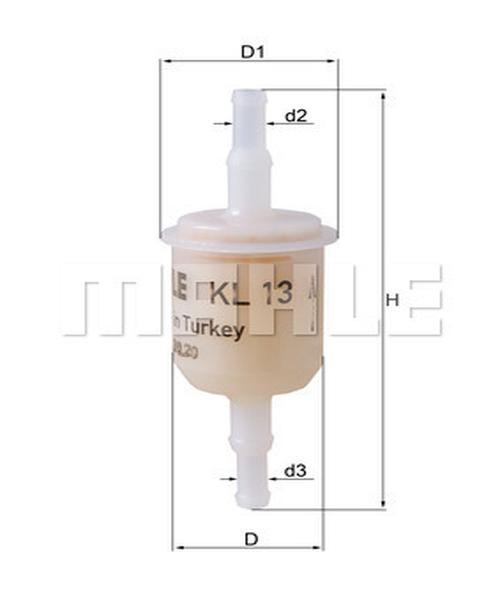 Knecht Kraftstofffilter FüR Ford Fiat Opel Seat BMW Alfa Romeo Lada Saab Skoda-image
