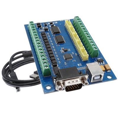 USB CNC 5 Achsen 100KHz 12-24V Linear Motion Control Karte STB5100  Board S8C4