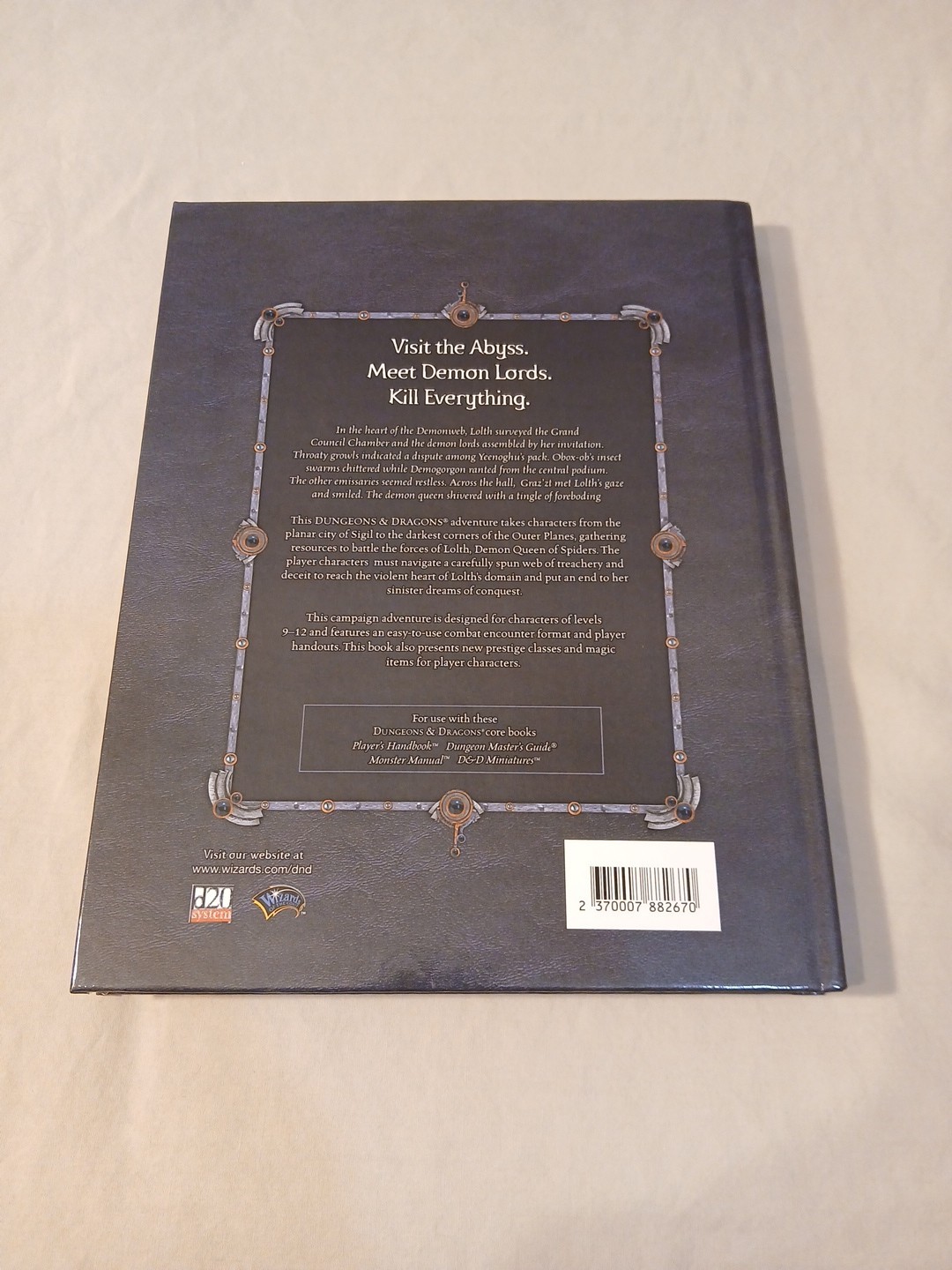 Dungeons & Dragons Scratch-n-Dent Sale Reprint Expedition To The Demonweb Pits 