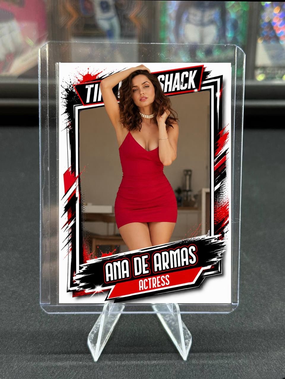 Ana De Armas Card Tiki Card Shack Limited SP Card 002