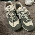 New Balance Lifestyle 574 Dark Juniper Pink Angora Shoes