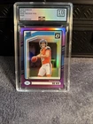2024 Panini Donruss Bo Nix RC #369 Optic Preview Pink Gem Mint 10 BRONCOS