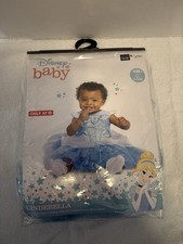 Cinderella Disney Baby Princess Dress Costume 6-12 Months NEW
