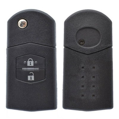 Car Remote Key Shell Case Fits Mazda Demio 2 3 5 6 CX7 CX9 RX8 Repair Kit