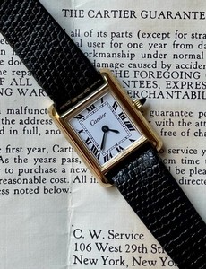 Cartier Tank Manual Wind | eBay display picture 1