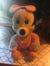 Playskool Disney Babies Minnie Mouse Plush Toy 1984 Vintage MPN 70280