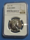 1962 Proof Franklin Half Dollar NGC PF 68 Cameo 23-001