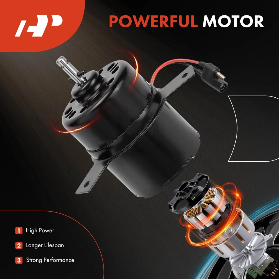Motor ventilador condensador aire acondicionado A-Premium para Dodge Grand Caravan Plymouth Grand Voyager Foto 3 de 4
