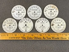 7pc Face Only Vintage U.S. Gauge Co New York Tire Pressure Gauge 1 7/8" diam
