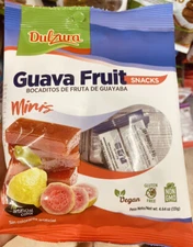 DULZURA BORINCANA Guava Fruit snacks - Bocaditos de Fruta de Guayaba, 4.64 Oz