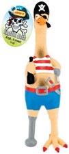 Ruffin It 80528-1 Captain Jack Chicken Dog Toy Westminster Pet Products 4767448
