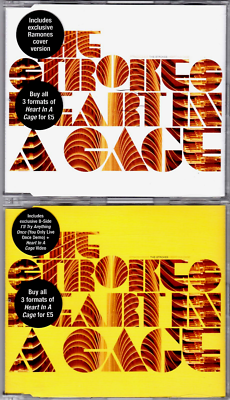 THE STROKES: Heart In A Cage - x 2 CD Single Set - RTRADSCD305 
