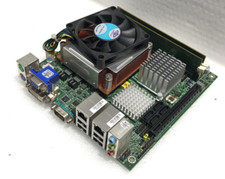   Portwell WADE-8180 Mini-ITX Motherboard BIOS:R1.00.E5 W/Processor  Memory Card