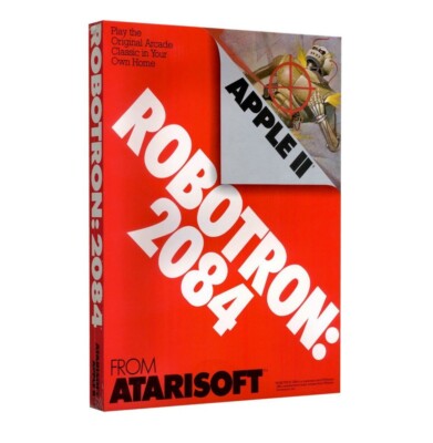 Robotron 2084  by Atarisoft for Apple II+, Apple IIe, AIIc, IIGS - NEW  *SEALED